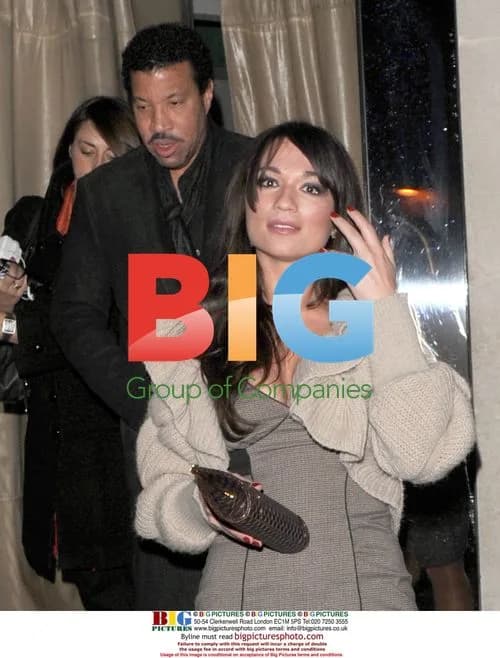 Lionel Ritchie Seen with Mystery Girl in London