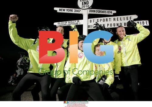 Celebrities Cycle for Sports Relief