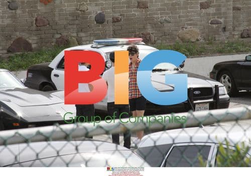 Jonas Brothers on JONAS Set