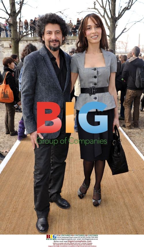 Dolores Chaplin at Dior fashion show