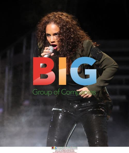 Alicia Keys Performing at Detroit's Fox Theatre