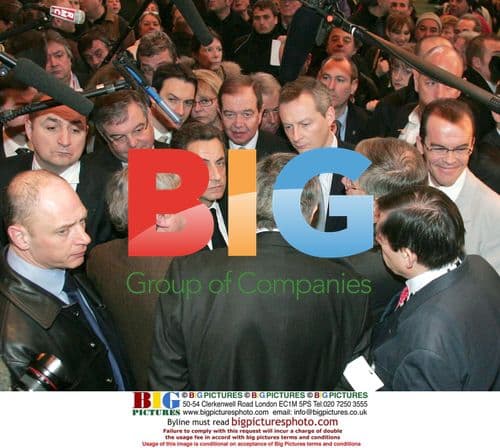 Nicholas Sarkozy at Farming Fair in Paris