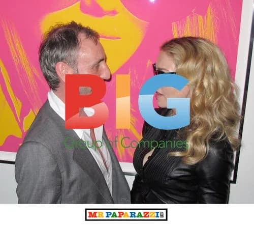 Madonna at Tom Munro Photo Exhibit