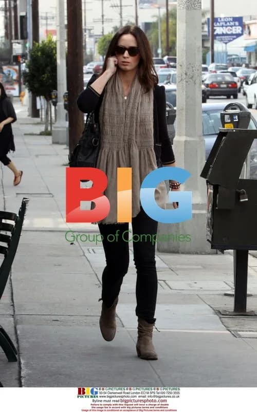 Emily Blunt Lunches in West Hollywood