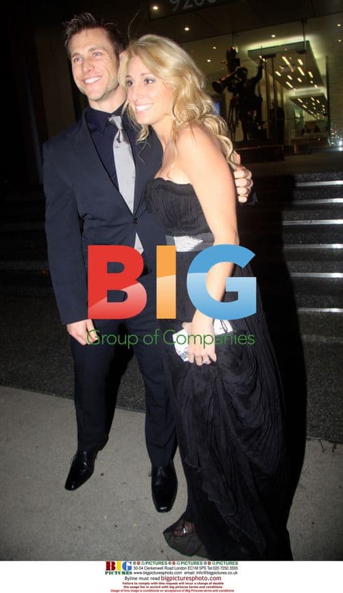 Jake Pavelka and Vienna Girardi at Montblanc charity event