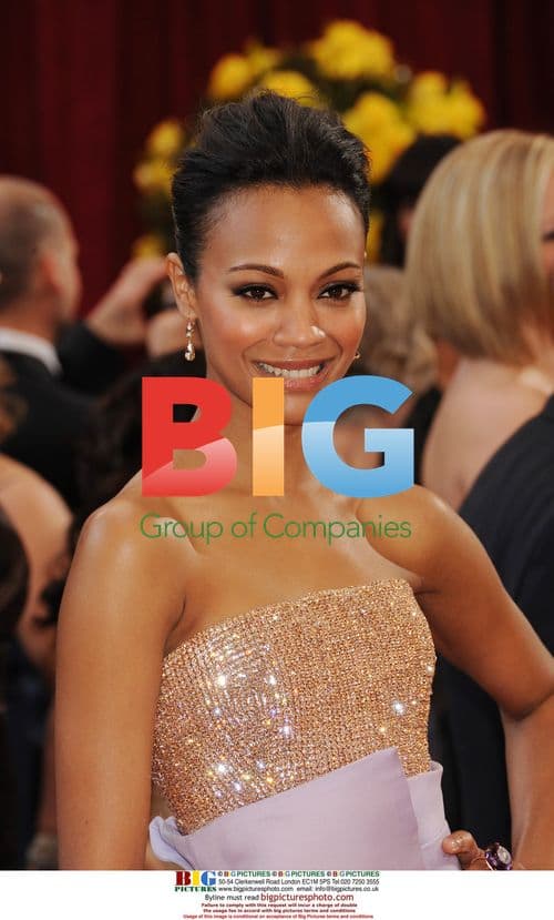 Zoe Saldana at 82nd Academy Awards