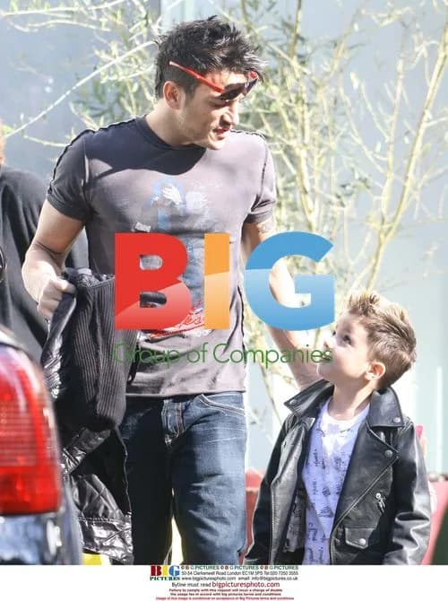 Peter Andre Takes Kids to His Show