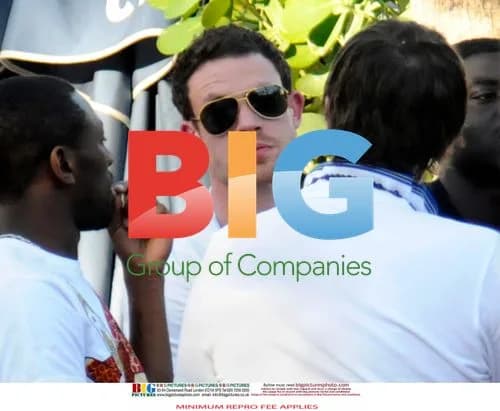 Wayne Bridge Parties with Teammates in Miami