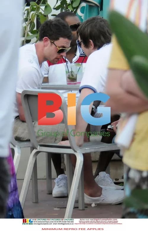 Wayne Bridge and Manchester City Teammates Party in Miami
