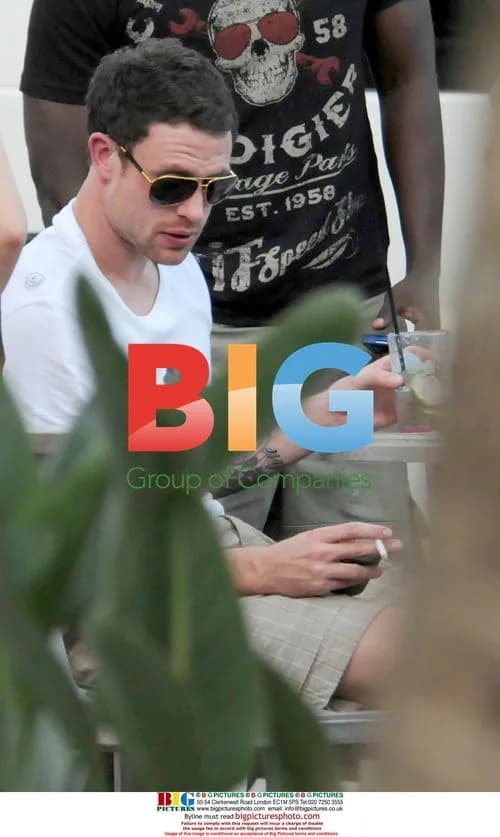 Wayne Bridge Partying with Teammates in Miami