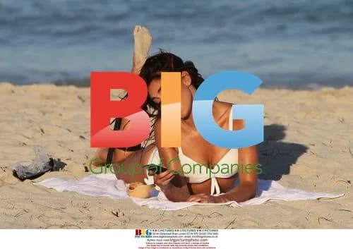 Belen Rodriguez films cellphone ad in Miami