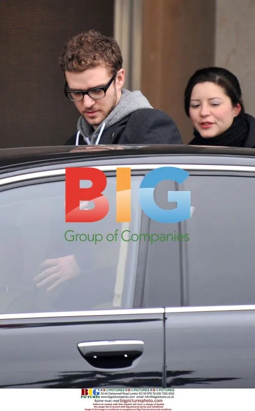 Justin Timberlake and Jessica Biel in Geneva, Switzerland