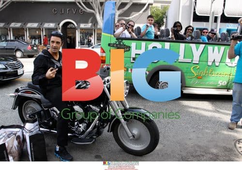 Gilles Marini Shopping at Armani Exchange