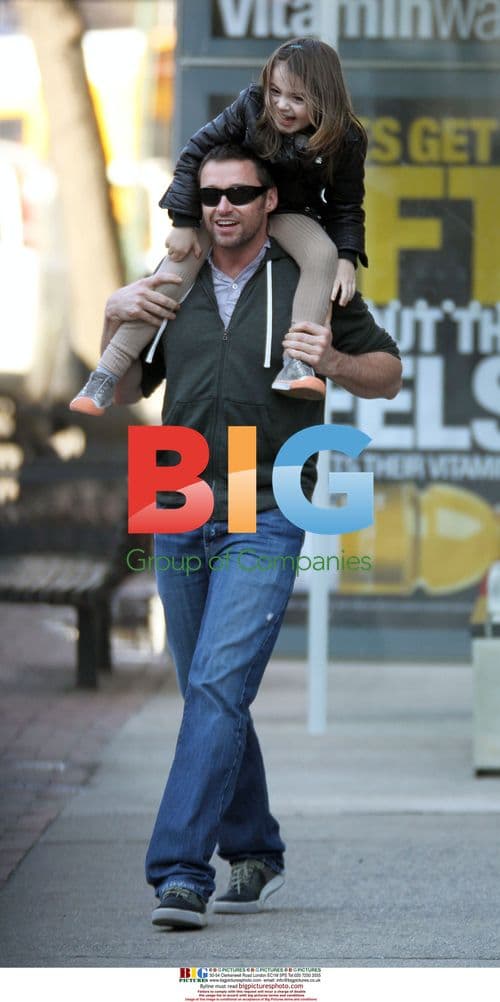 Hugh Jackman Picks Up Daughter Ava