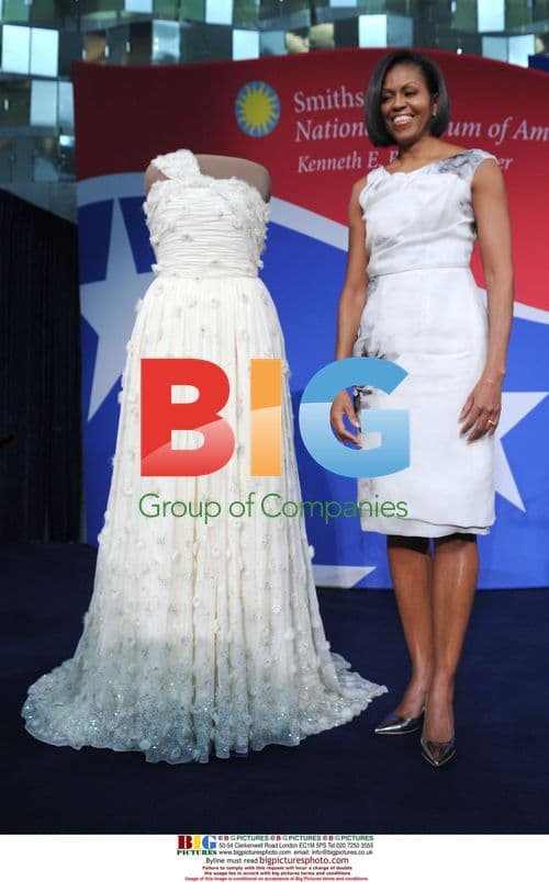 Michelle Obama and Jason Wu at Smithsonian Donation