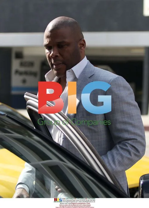 Oprah Winfrey and Tyler Perry leaving Boa Restaurant