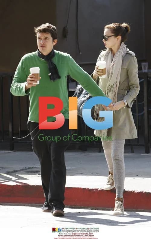 Orlando Bloom and Miranda Kerr have lunch in West Hollywood