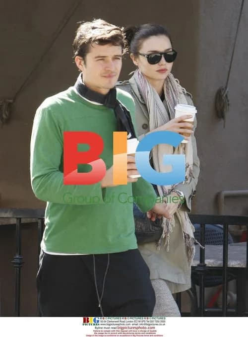 Orlando Bloom and Miranda Kerr Have Lunch