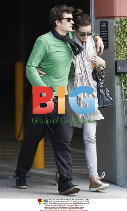 Orlando Bloom & Miranda Kerr Have Lunch