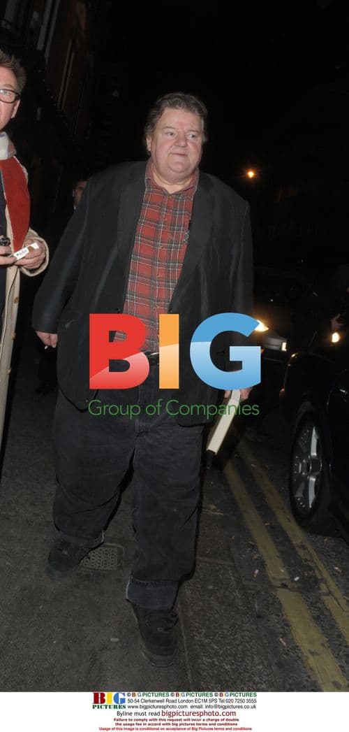 Robbie Coltrane at Groucho Club