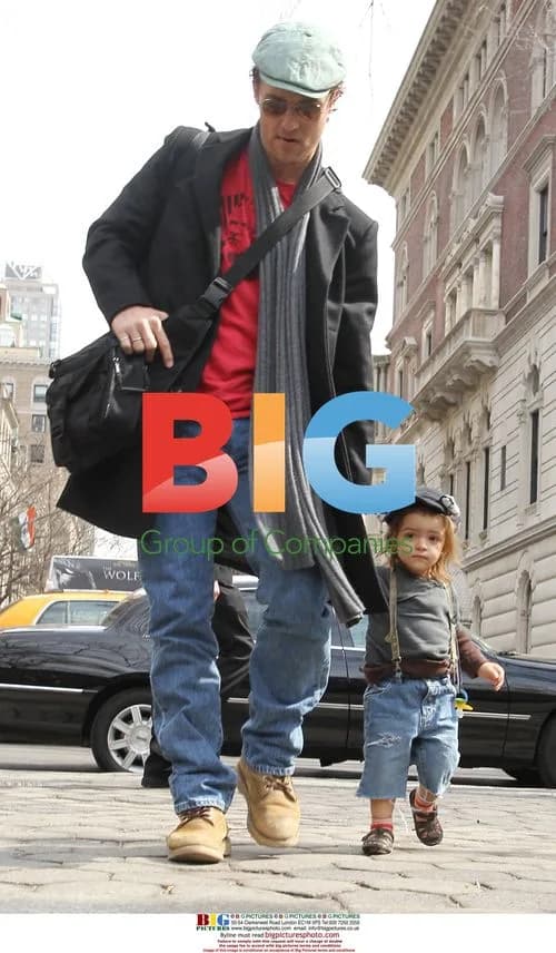 Matthew McConaughey and son at Central Park Zoo