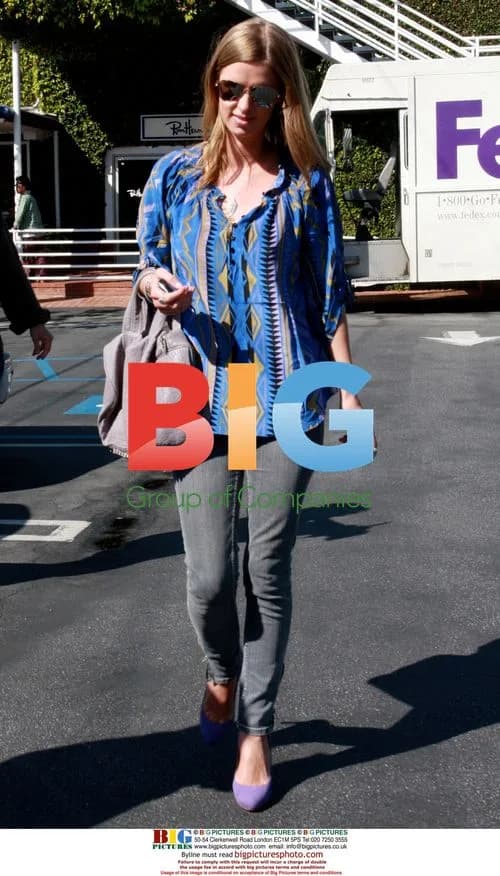 Nicky Hilton Leaving Fred Segal in LA