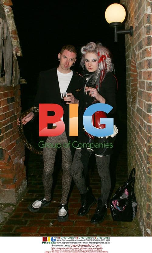 Pete Bennett and Cherry Gemma's Fancy Dress Wedding