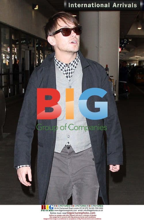 Take That\'s Mark Owen at LAX