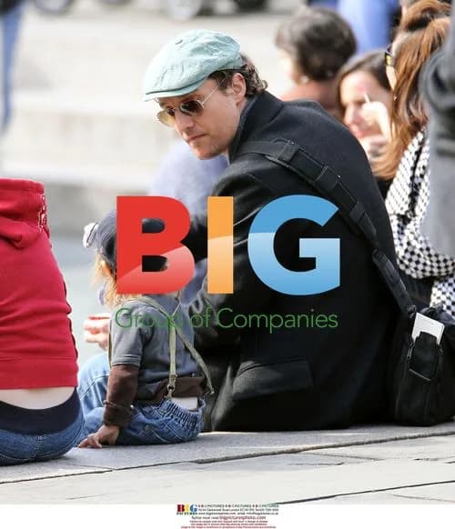 Matthew McConaughey and son Levi at Central Park Zoo
