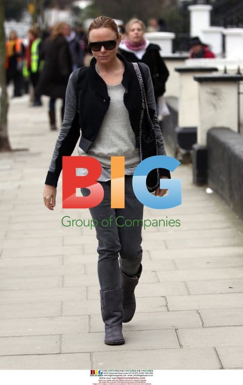 Stella McCartney on school run