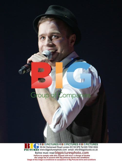 Oliver Murs performs at X Factor gig