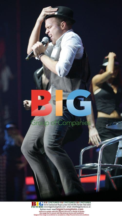 Oliver Murs Performs at X Factor Gig