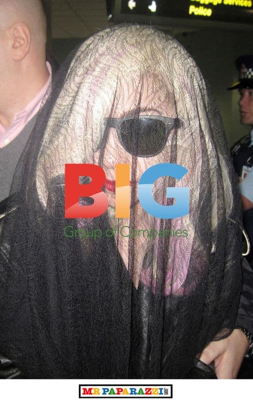 Lady Gaga Arrives in New Zealand