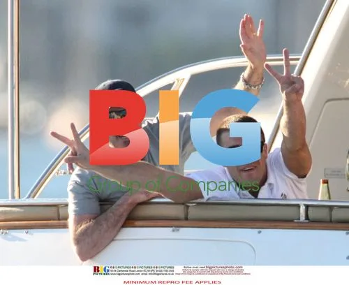 George Michael on Boat Cruise with Boyfriend
