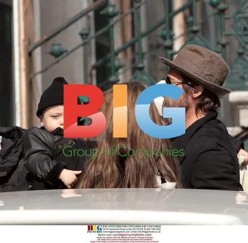 Brad Pitt, Angelina Jolie and Twins Visit Venice