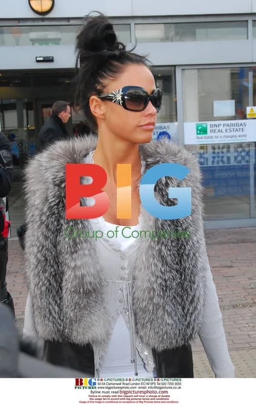 Katie Price Arrives at Dublin Airport