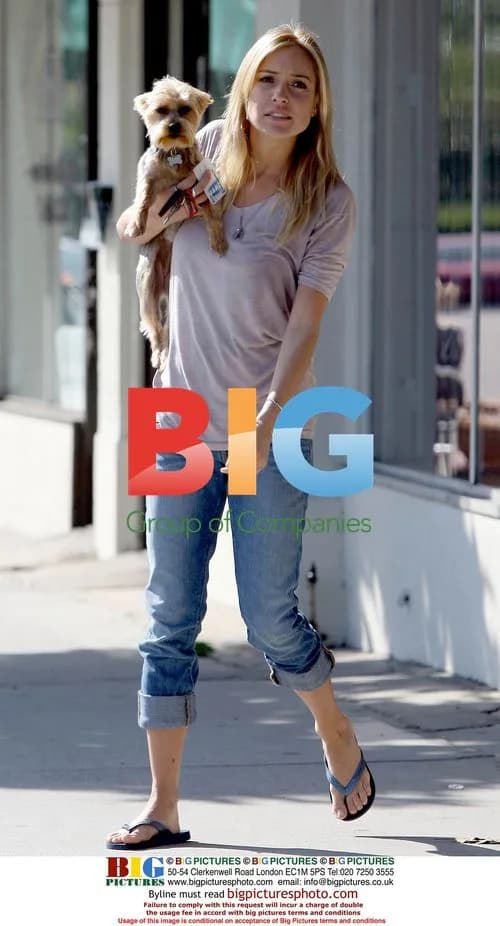 Kristin Cavallari with Yorkie Rocco at West Hollywood Dog Groomer