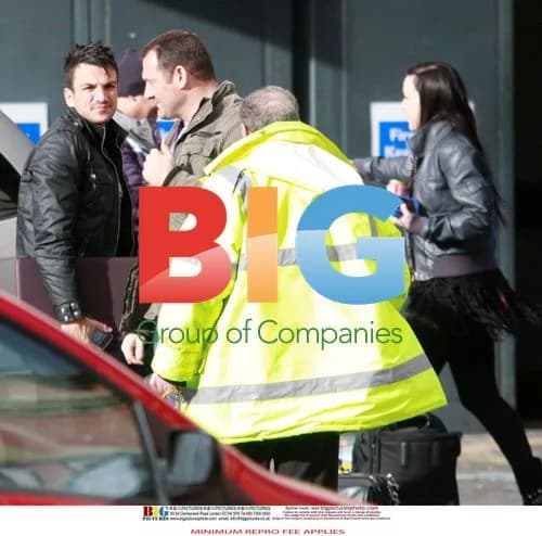 Peter Andre Arrives at Birmingham Concert