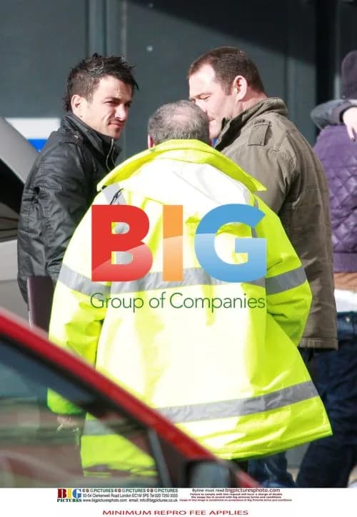 Peter Andre Arrives at Concert