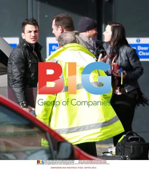 Peter Andre Arrives at Birmingham Concert