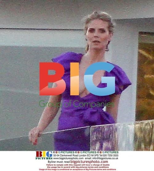Heidi Klum Fashion Photoshoot in Hollywood