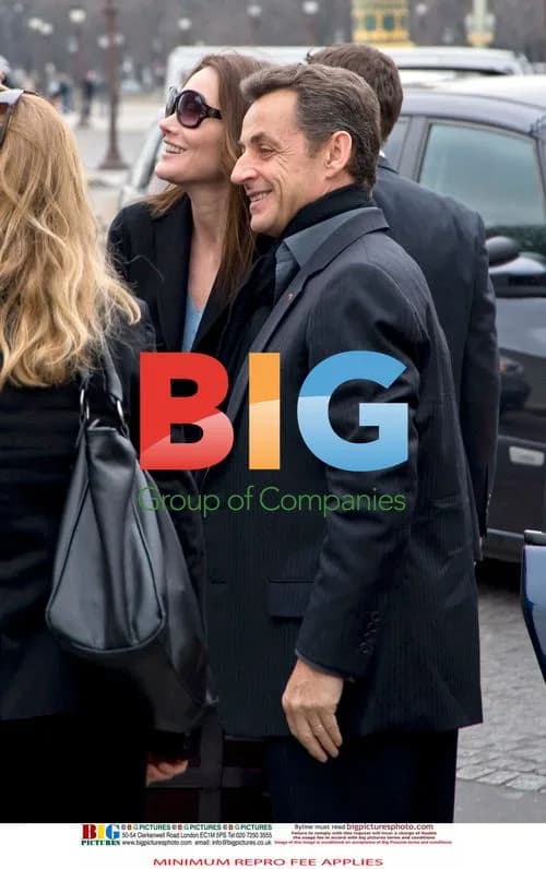 Nicolas and Carla Buni-Sarkozy in Paris