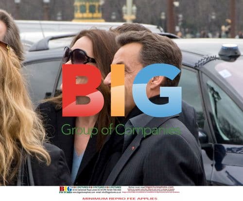 Nicolas and Carla Buni-Sarkozy in Paris