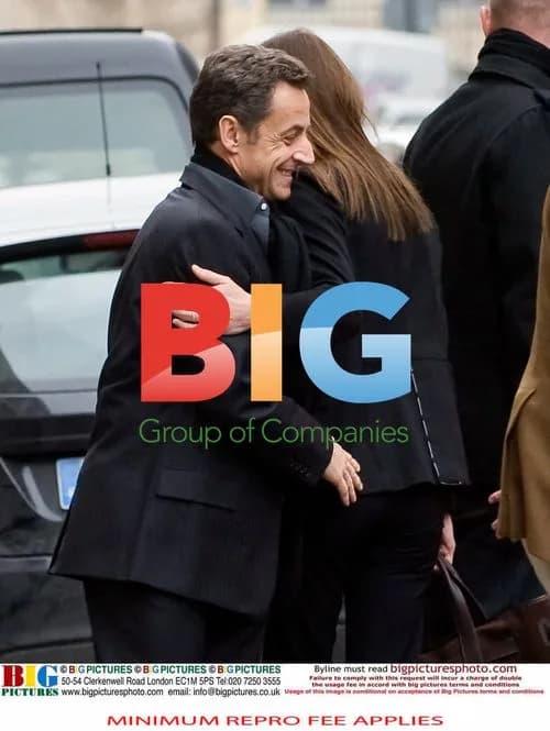 Nicolas and Carla Buni-Sarkozy in Paris