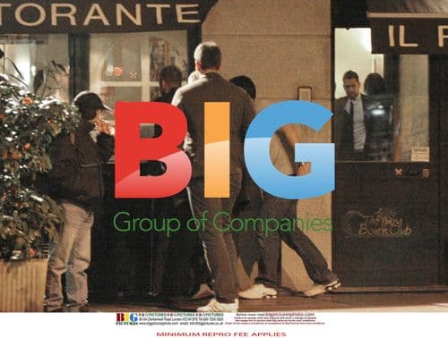 David Beckham Seen Out After Achilles Injury