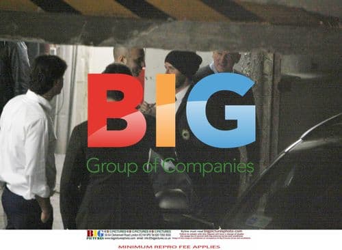 David Beckham Leaving Nightclub After Injury