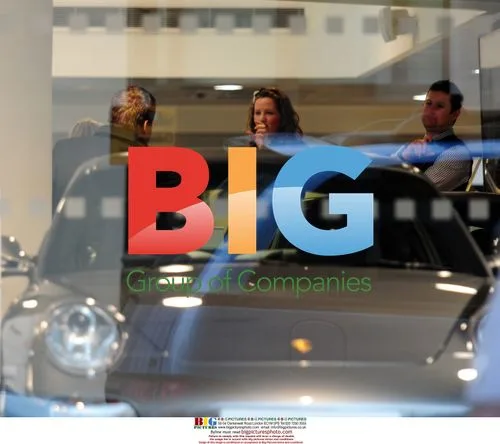 James Corden Shopping at Porsche in London
