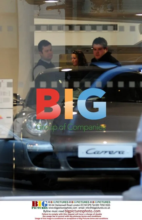 Actor James Corden Shopping at Porsche