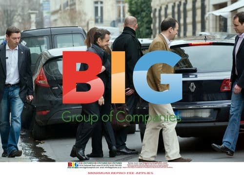 Nicolas and Carla Buni-Sarkozy in Paris