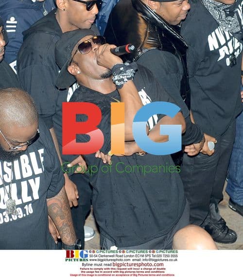 P. Diddy at Biggie Tribute in NY